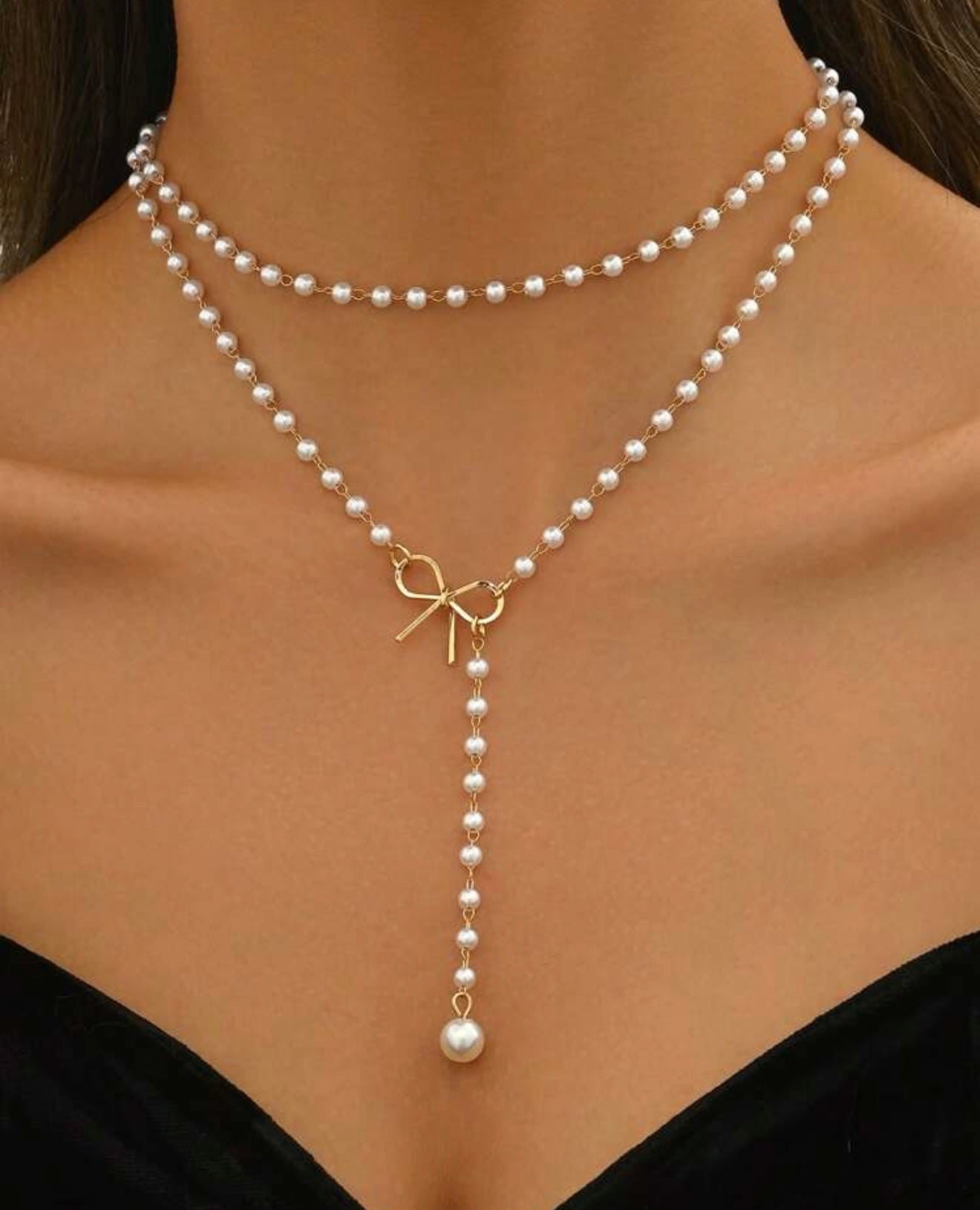 Lily Double Necklace