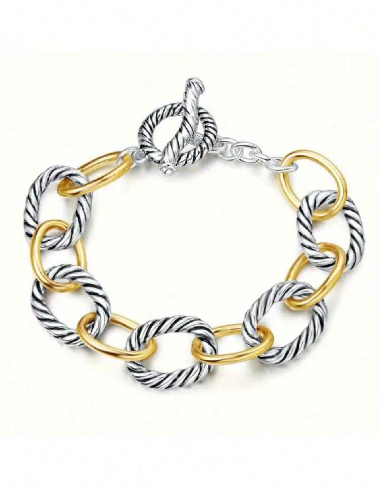 Aura Two Tone Bracelet