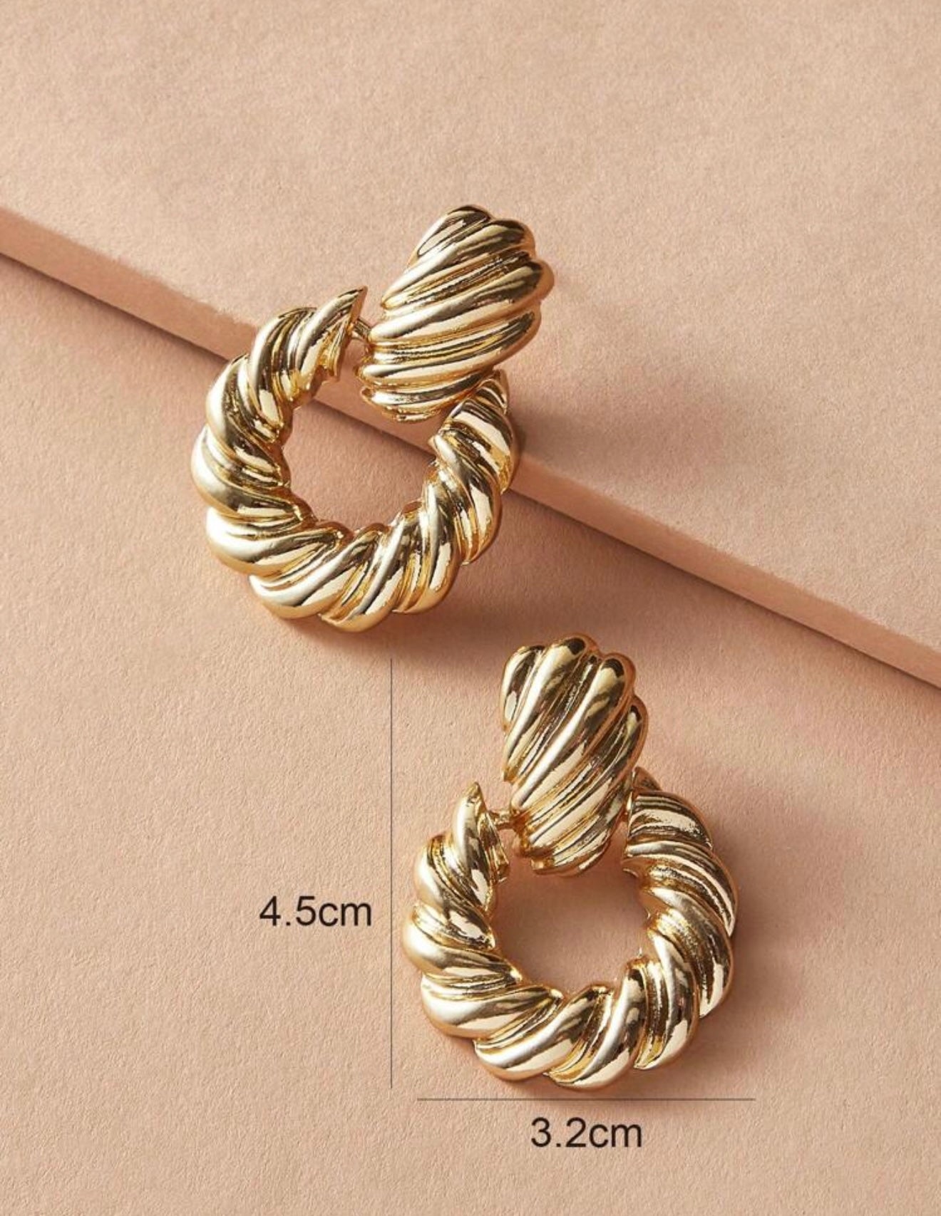 Aurelia gold earrings