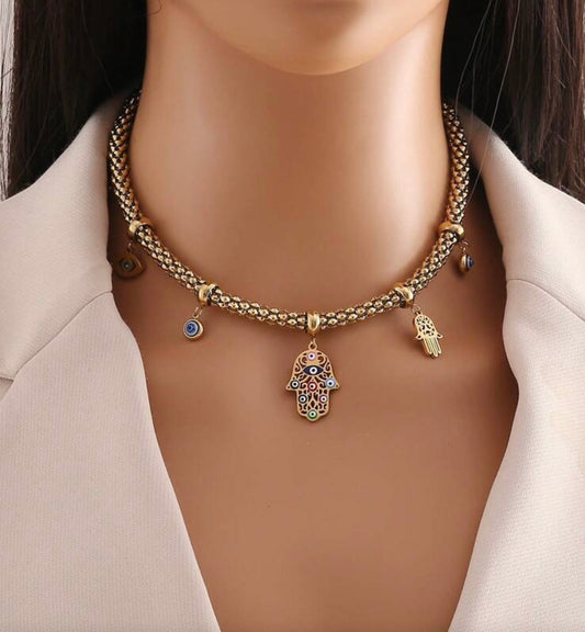 Naza charms necklace