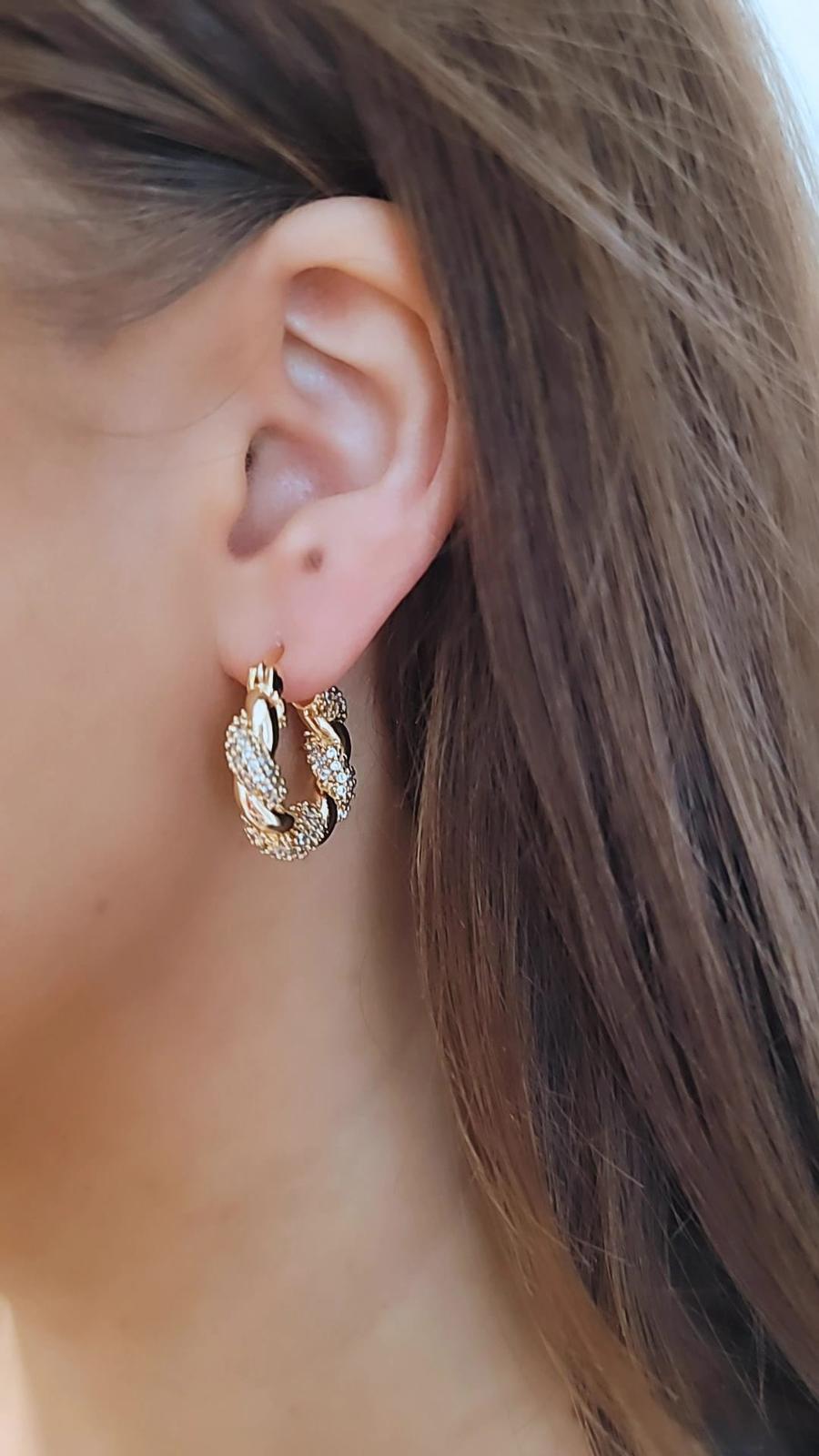 Rita Gold Earrings